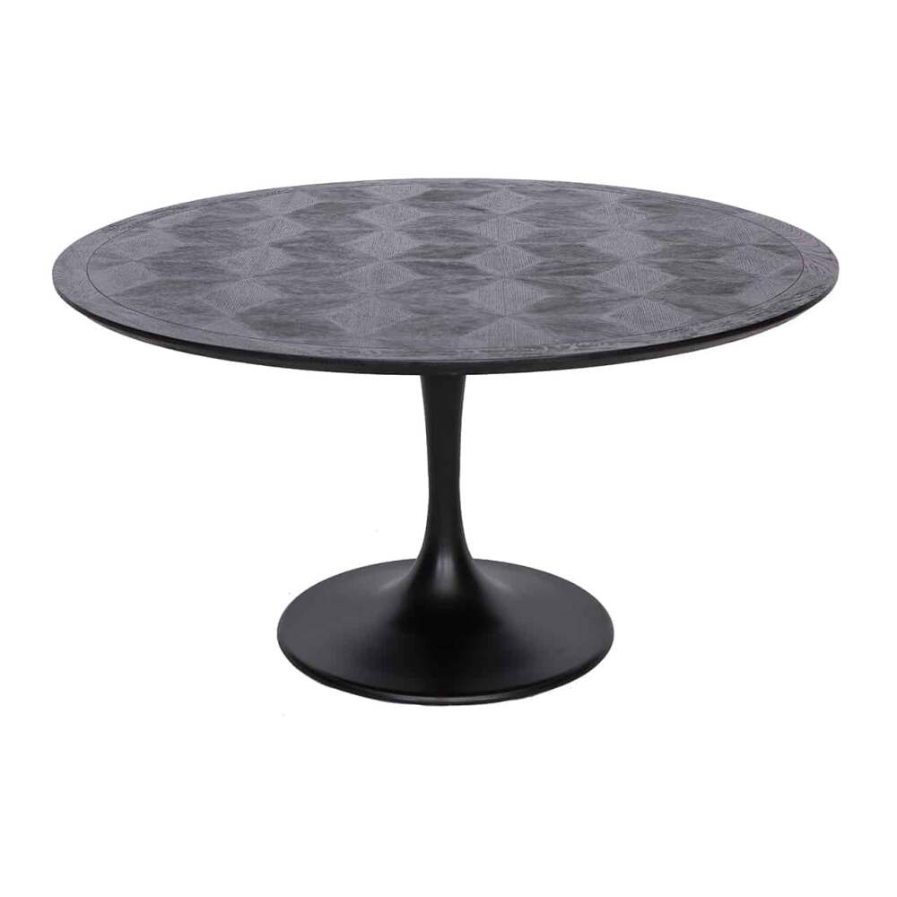 Dining table Blax 140Ø (Black), Lima Design, Valgomojo baldai, Dining table Blax 140Ø (Black)