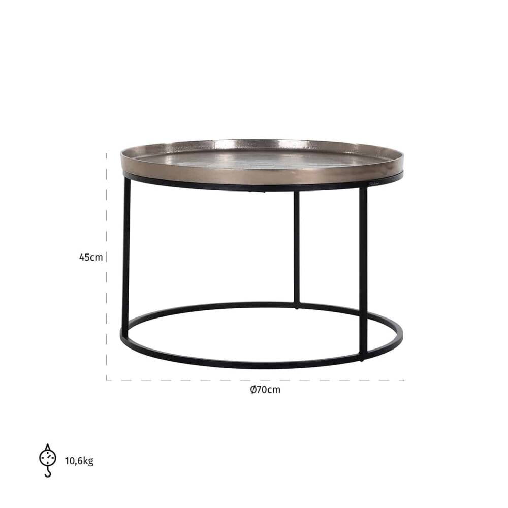 Kavos staliukas Milo 70Ø, Lima Design, Kavos staliukai, Kavos staliukas Milo 70Ø