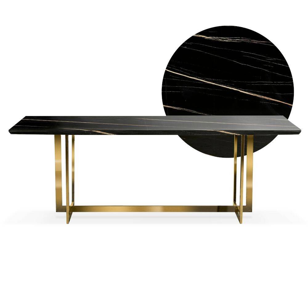 Valgomojo stalas Marble 180x90, Lima Design, Negrąžinami baldai, Valgomojo stalas Marble 180x90