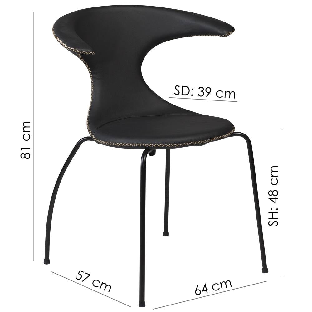 Valgomojo kėdė FLAIR, Lima Design, Dan-Form, Valgomojo kėdė FLAIR