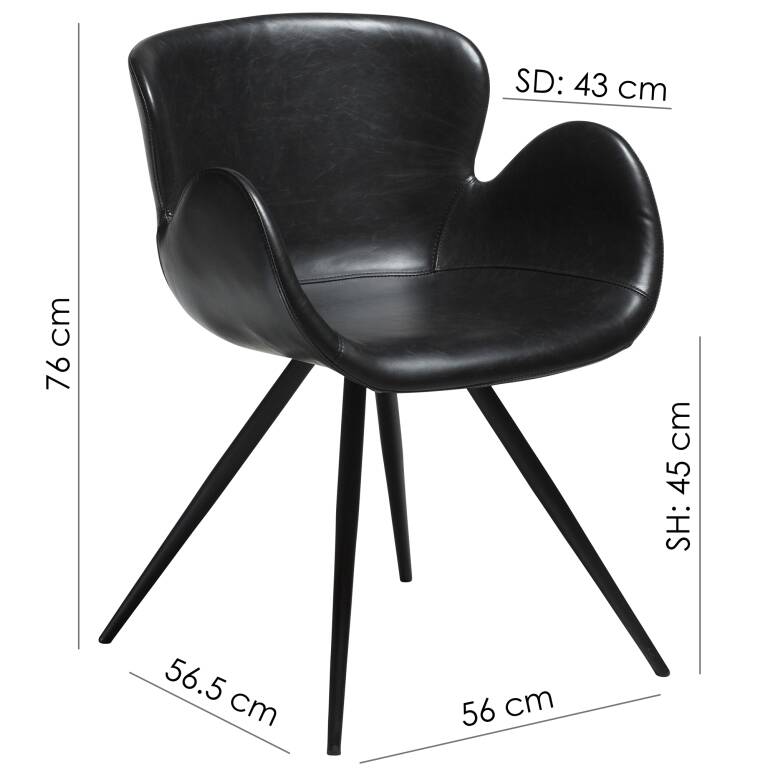 Valgomojo kėdė GAIA, Lima Design, Dan-Form, Valgomojo kėdė GAIA