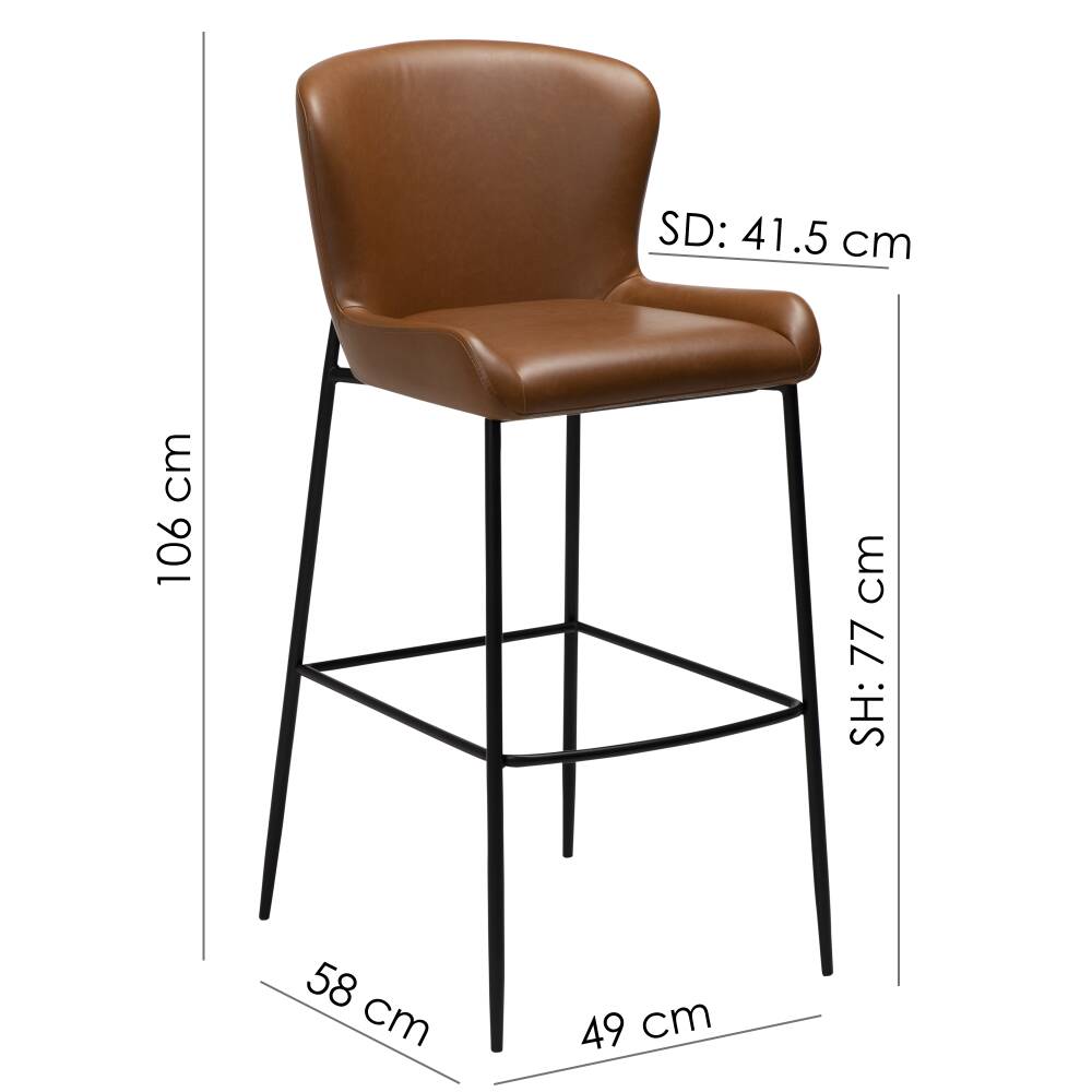 Baro kėdė GLAMOROUS, Lima Design, Baro kėdės, Baro kėdė GLAMOROUS