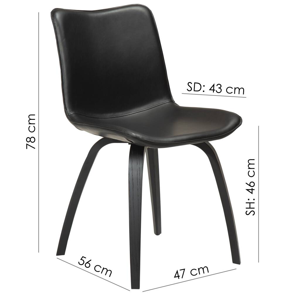 Valgomojo kėdė GLEE, Lima Design, Dan-Form, Valgomojo kėdė GLEE