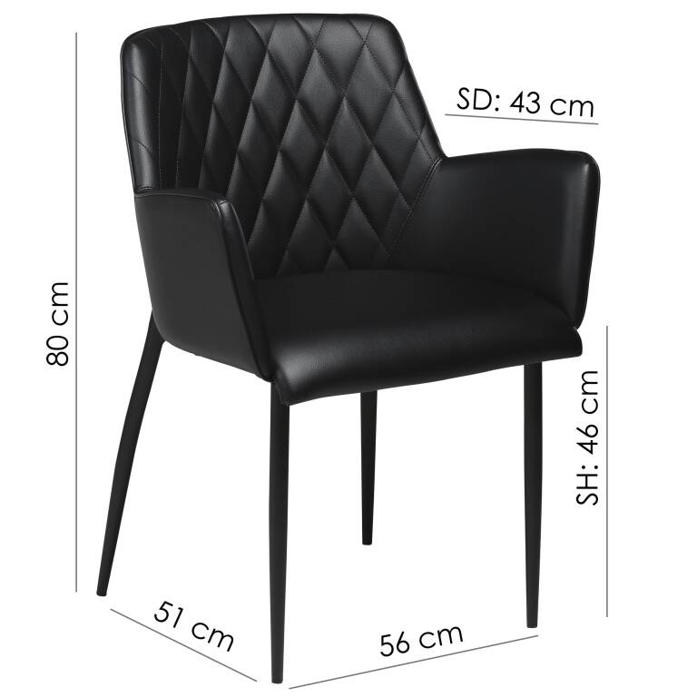 Valgomojo kėdė ROMBO, Lima Design, Dan-Form, Valgomojo kėdė ROMBO