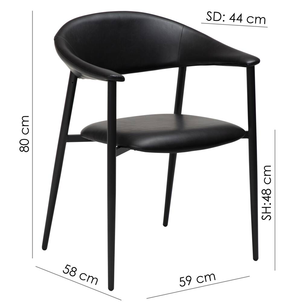 Valgomojo kėdė ROVER, Lima Design, Dan-Form, Valgomojo kėdė ROVER