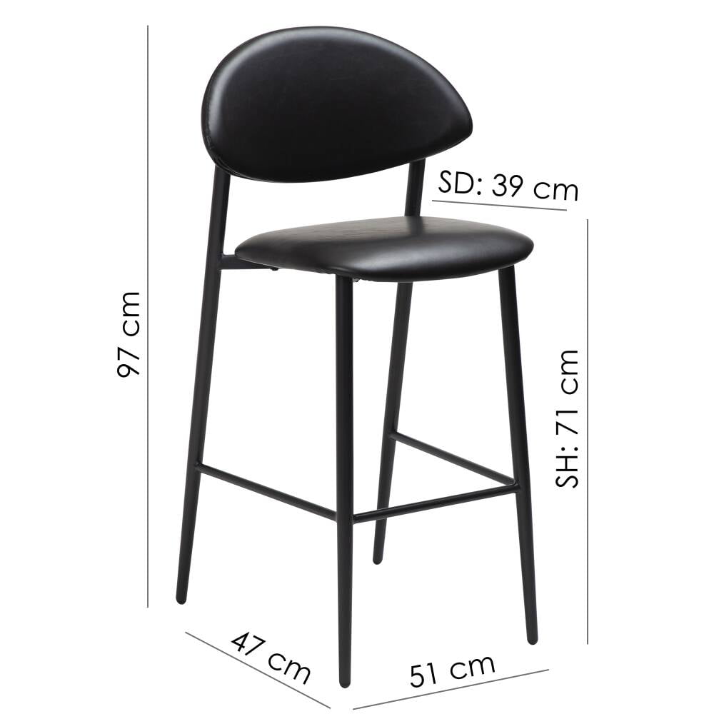 Pusbario kėdė TUSH, Lima Design, Dan-Form, Pusbario kėdė TUSH