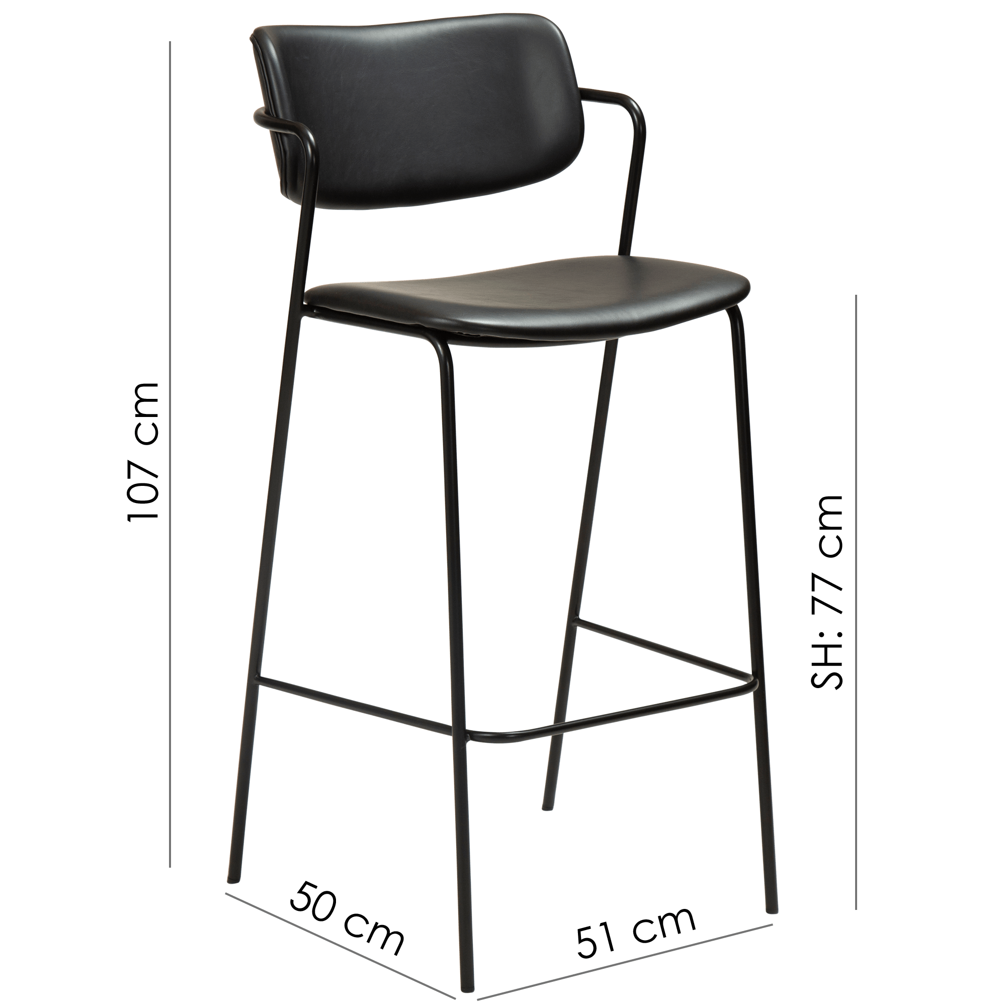 Baro kėdė ZED 6 Baro kėdė ZED, Lima Design, Baro kėdės, Baro kėdė ZED
