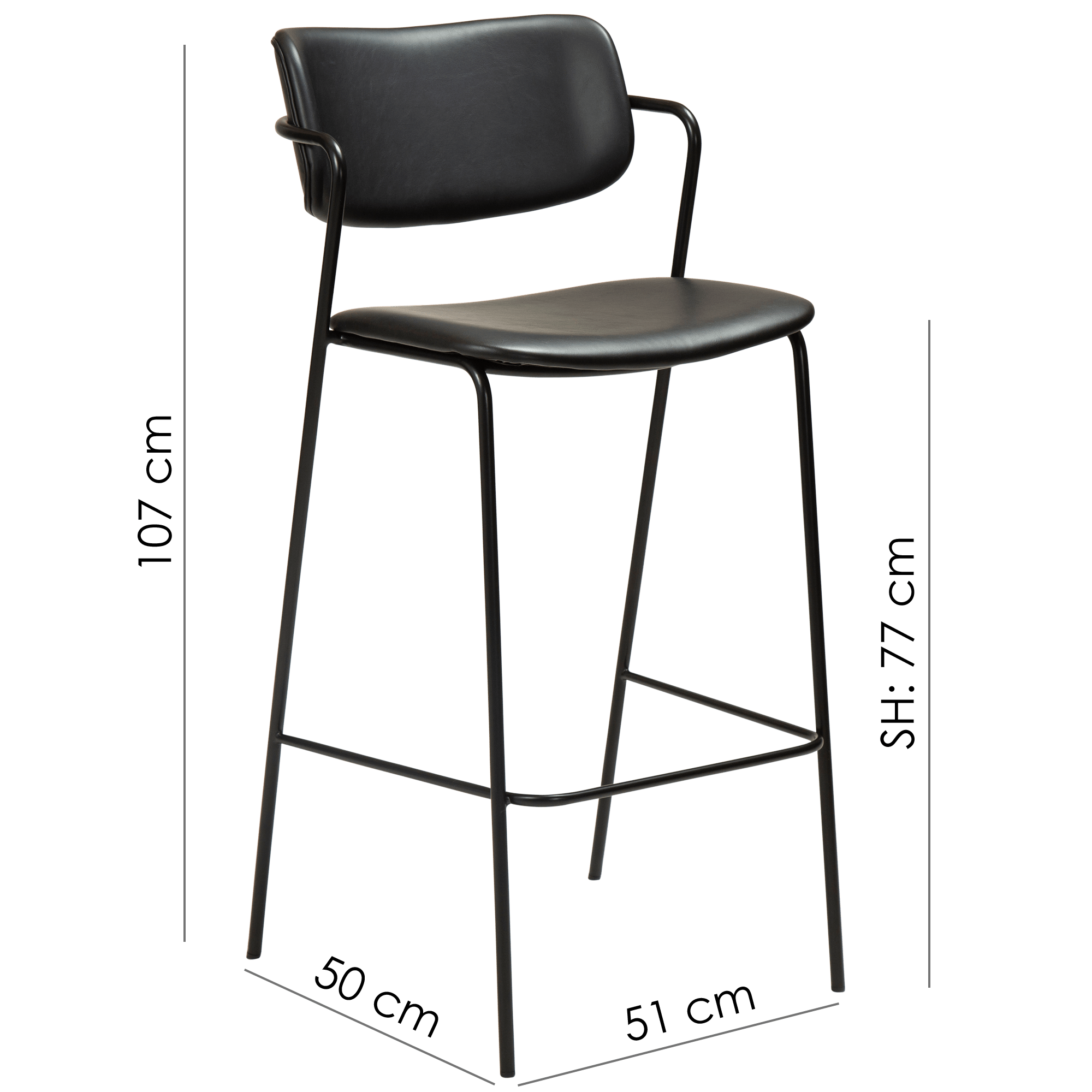 Baro kėdė ZED 6 Baro kėdė ZED, Lima Design, Baro kėdės, Baro kėdė ZED