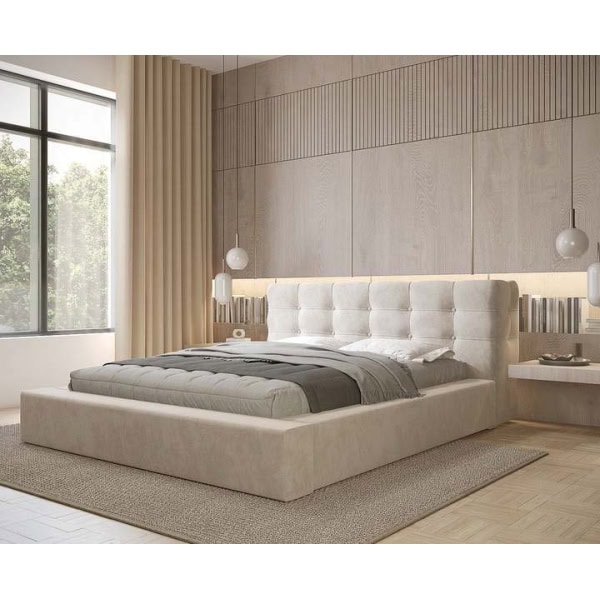 Miegamojo lova Grace, Lima Design, limqua, Individualiai gaminamas baldas, miegamojo lova