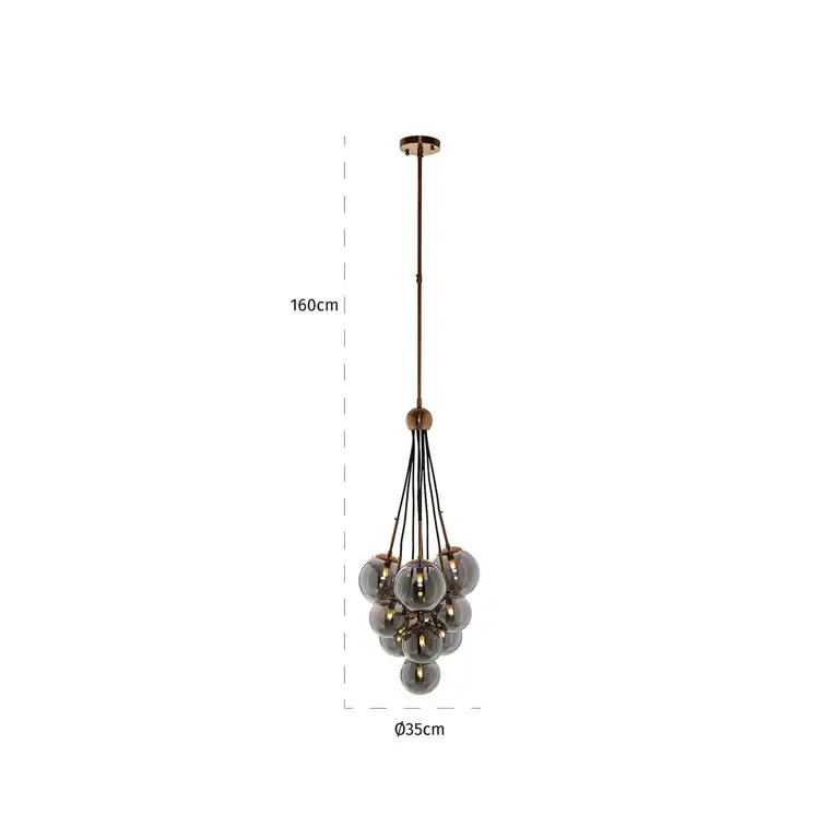 Pakabinamas šviestuvas Beryl 2 Pakabinamas šviestuvas Beryl, Lima Design, Negrąžinami baldai,