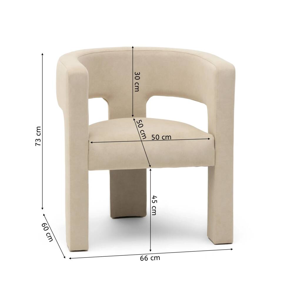 Kėdė - krėslas ALPAKA, Lima Design, Valgomojo baldai,