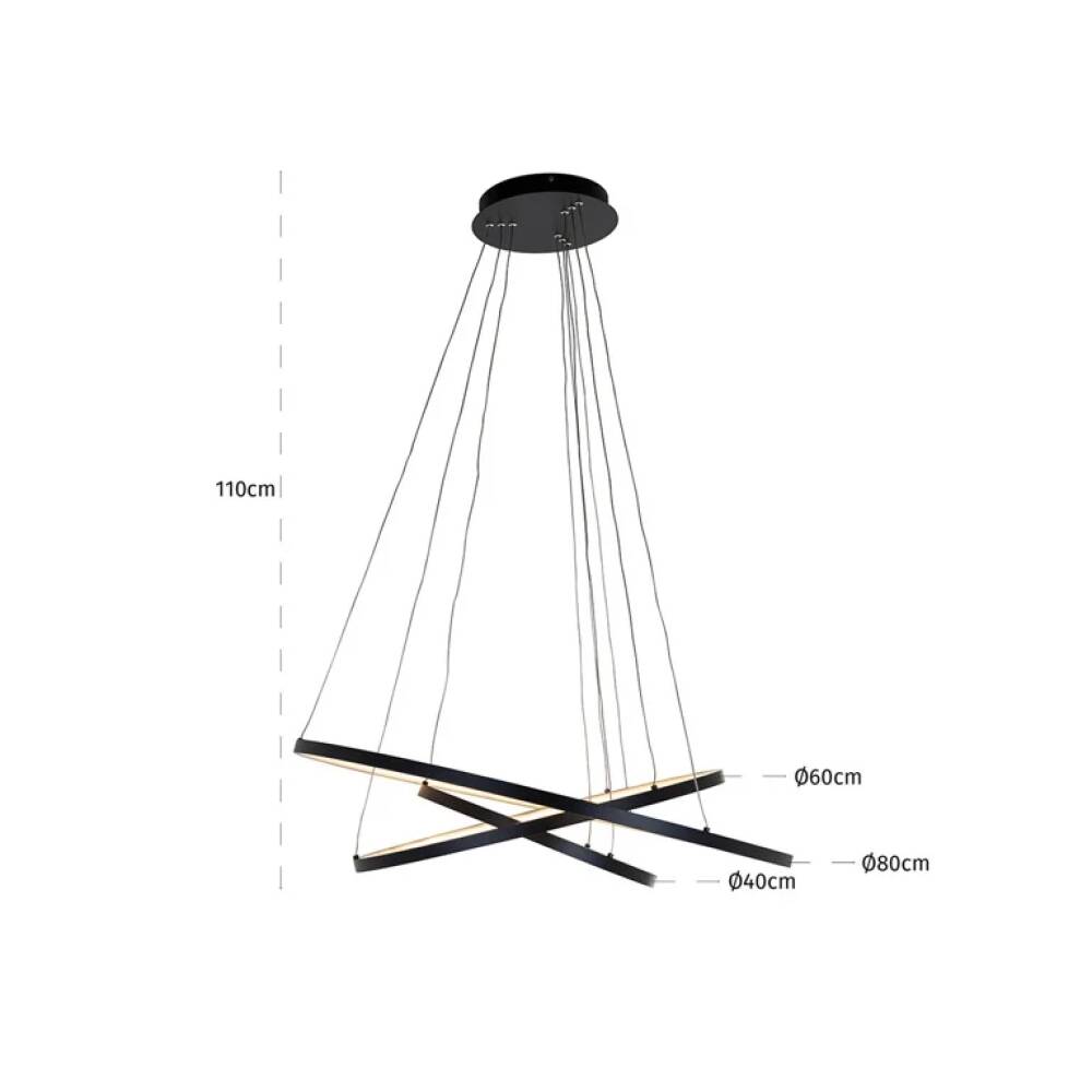 Pakabinamas šviestuvas Amira, Lima Design, Negrąžinami baldai,