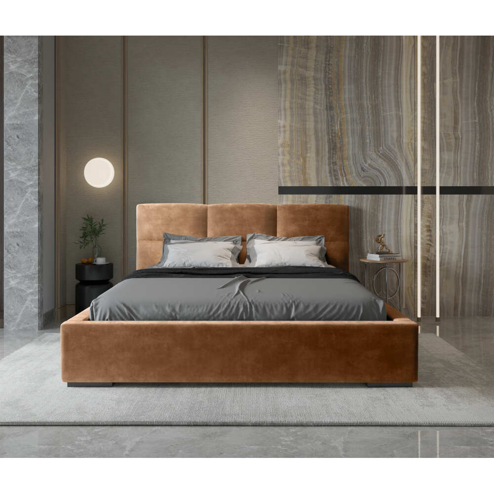 Miegamojo lova Porto, Lima Design, limqua, Individualiai gaminamas baldas, Miegamojo lova