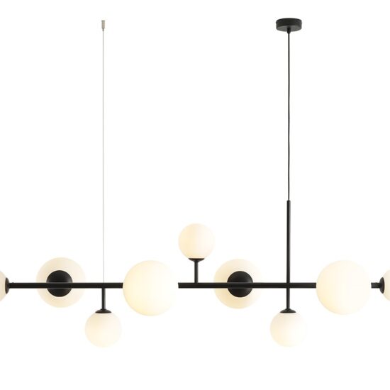 Pakabinamas šviestuvas DIONE 9, black, Lima Design, Aldex,