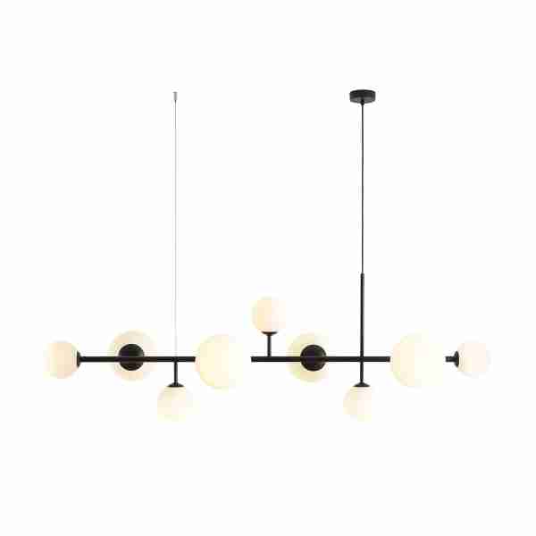 Pakabinamas šviestuvas DIONE 9, black, Lima Design, Aldex,
