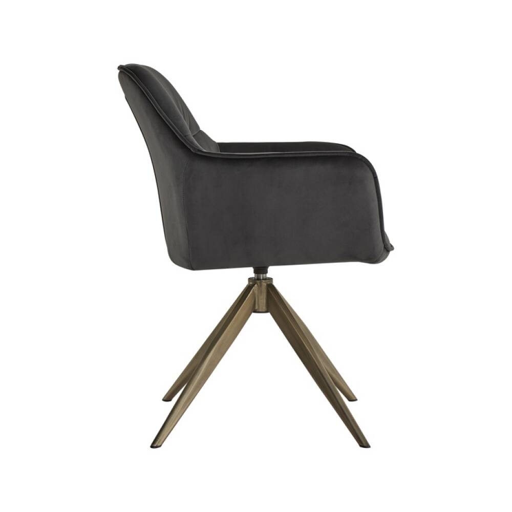Valgomojo kėdė Aline su sukimosi funkcija, Lima Design, Richmond interiors,