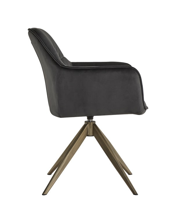 Pasukama Valgomojo kėdė Aline 4 Valgomojo kėdė Aline su sukimosi funkcija, Lima Design, Richmond interiors,