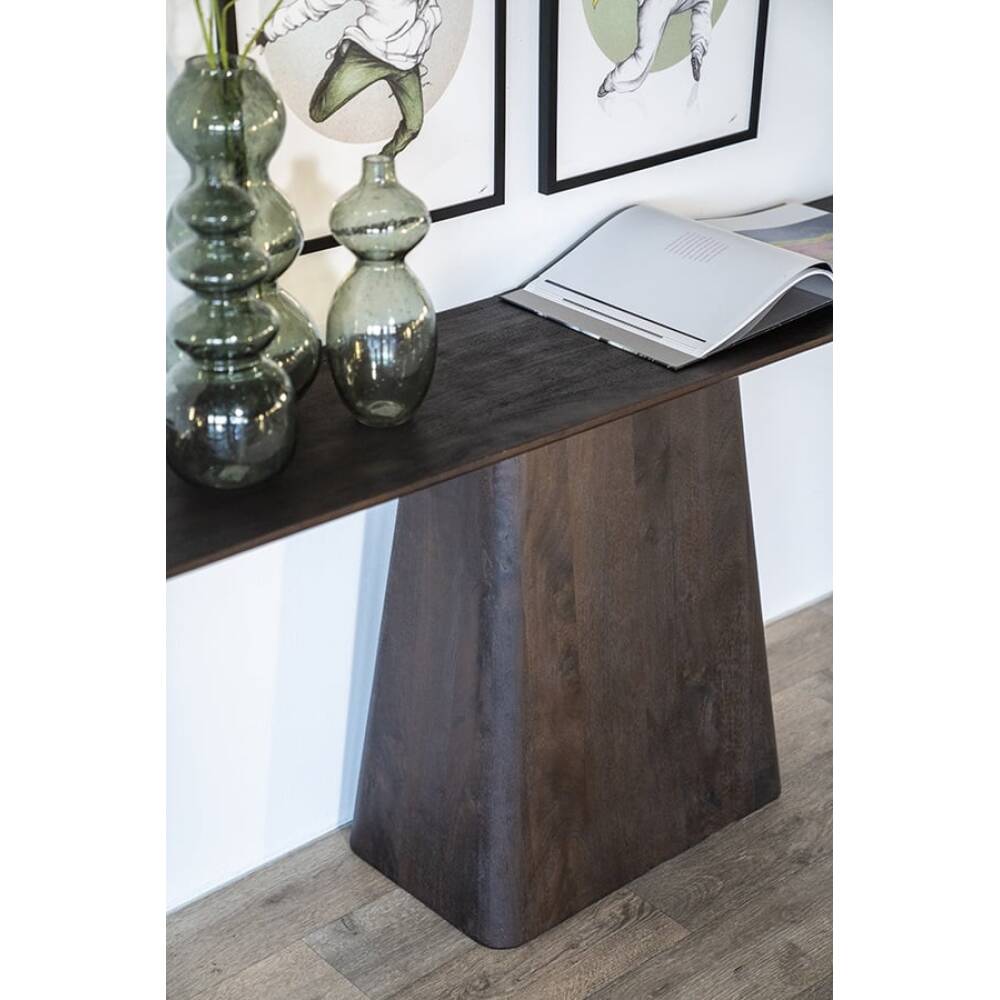 Konsolė ARON 180x40 - ruda, Lima Design, Konsolės,