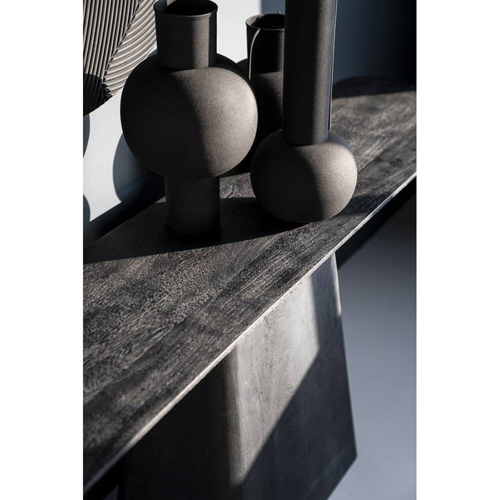 Konsolė ARON 180x40 - juoda, Lima Design, Konsolės,