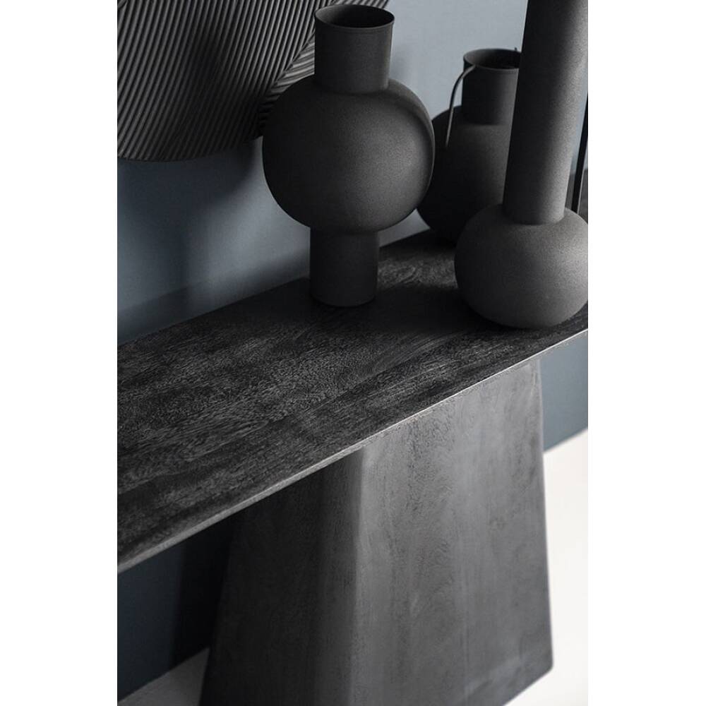 Konsolė ARON 180x40 - juoda, Lima Design, Konsolės,