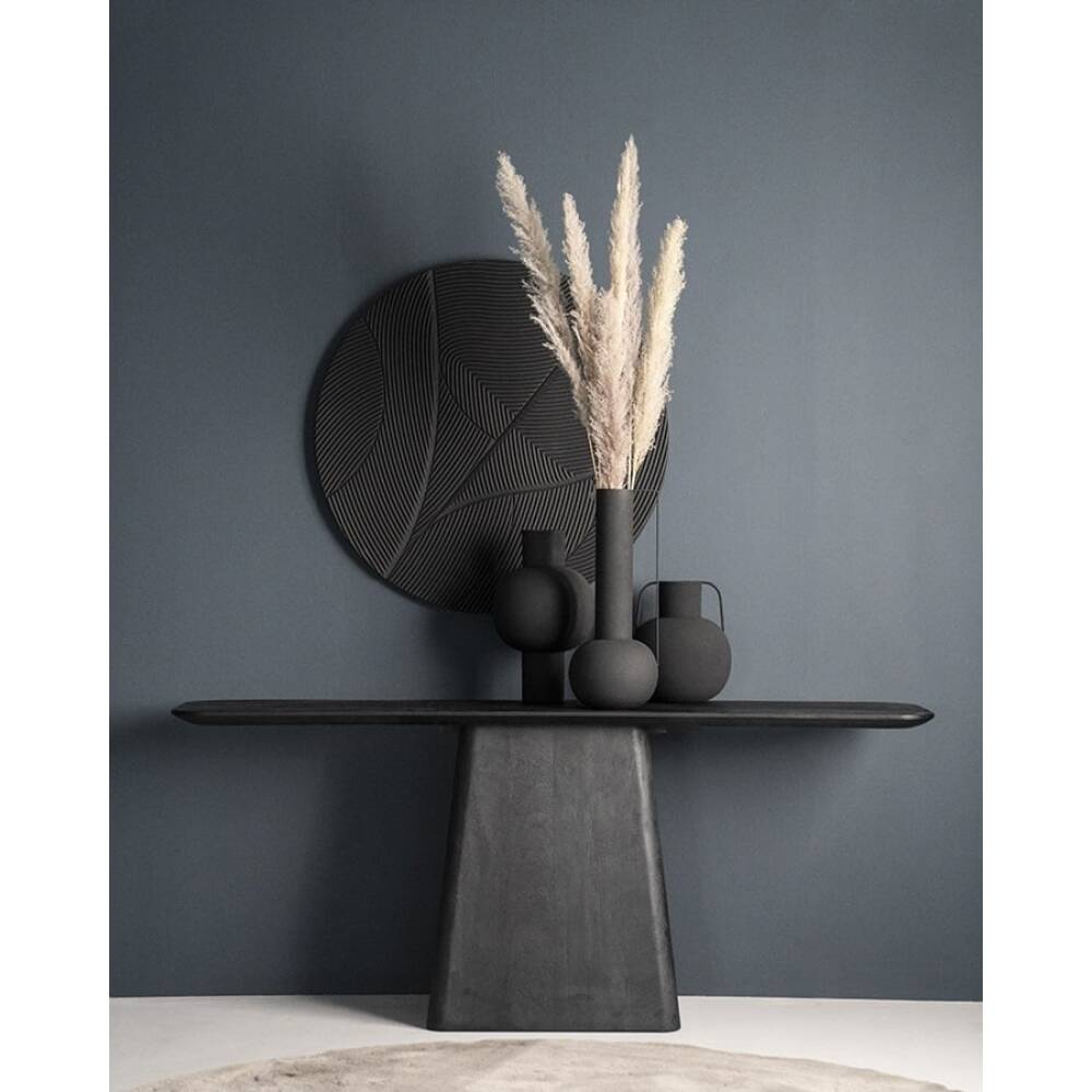 Konsolė ARON 180x40 - juoda, Lima Design, Konsolės,