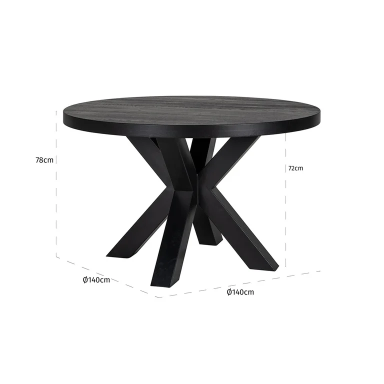 Valgomojo stalas Watson Ø140 4 Valgomojo stalas Watson Ø140, Lima Design, Black Friday,