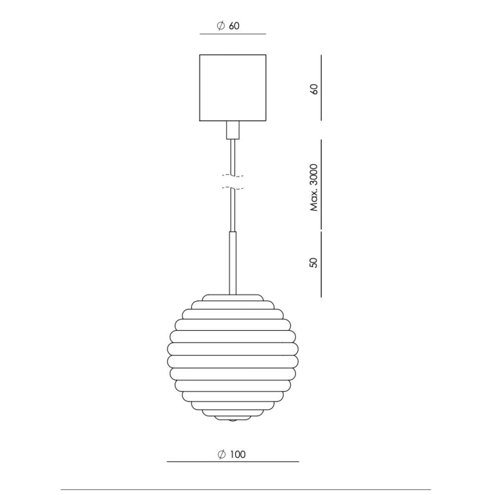 Pakabinamas šviestuvas DOUL C1310, Lima Design, AROMAS DEL CAMPO,