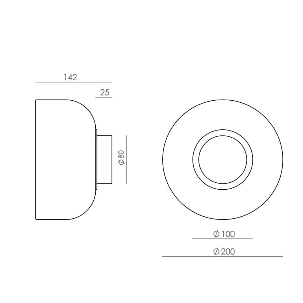 Sieninis šviestuvas IPON A1316, Lima Design, AROMAS DEL CAMPO,