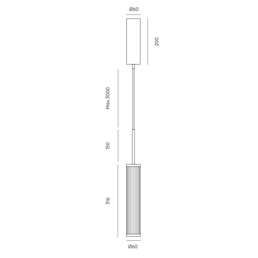Pakabinamas šviestuvas ISON C1298, Lima Design, AROMAS DEL CAMPO,