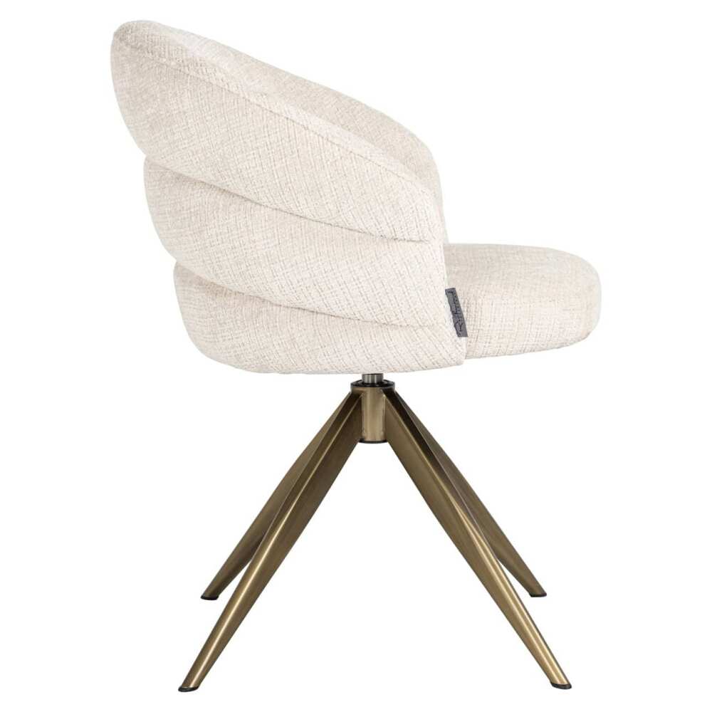 Valgomojo kėdė pasukama Zendaya, Lima Design, Prekiniai ženklai, Richmond interiors,