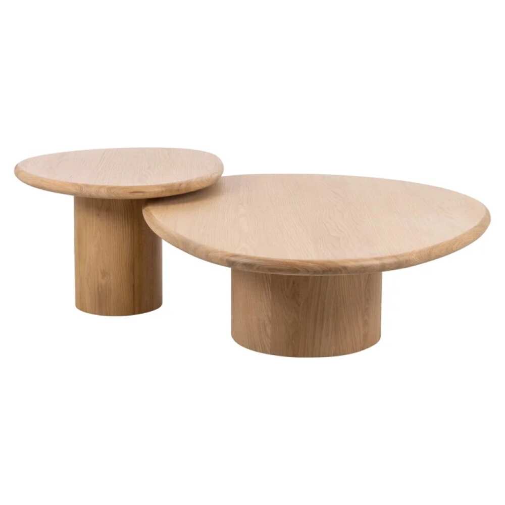 Kavos staliukas Oakley set of 2 (Natural oak), Lima Design, Svetainės baldai, Richmond interiors,
