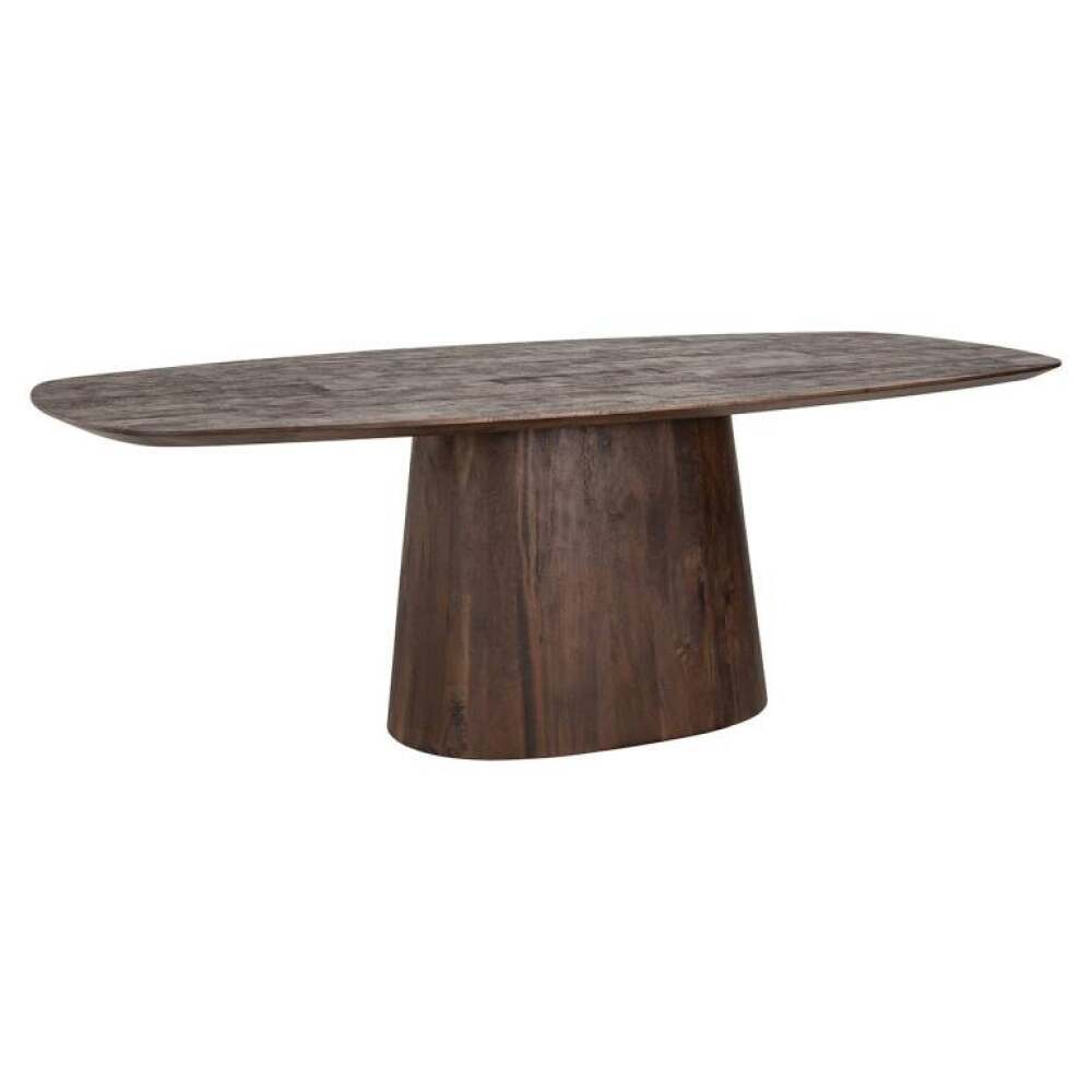 Valgomojo stalas Alix danish oval 230 (Dark brown), Lima Design, Negrąžinami baldai,