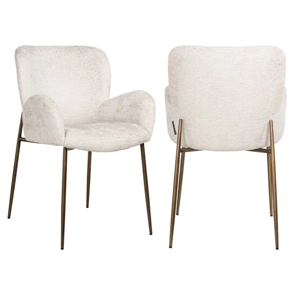 Valgomojo kėdė | Krėslas Amber cream, Lima Design, Prekiniai ženklai, Richmond interiors,