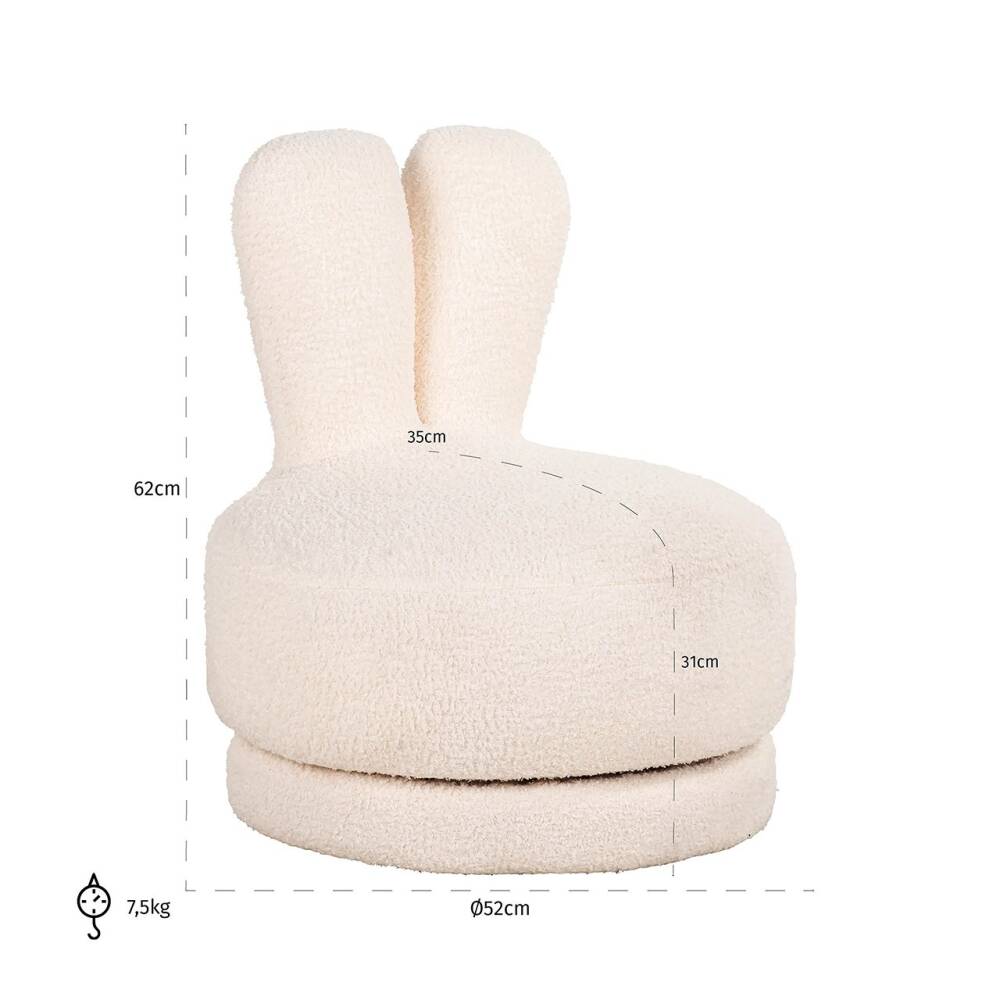 Pasukamas krėslas | kėdė Bunny, Lima Design, Foteliai,