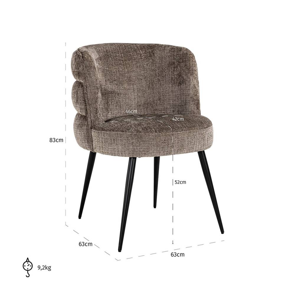 Valgomojo kėdė Stella, Lima Design, Richmond interiors,