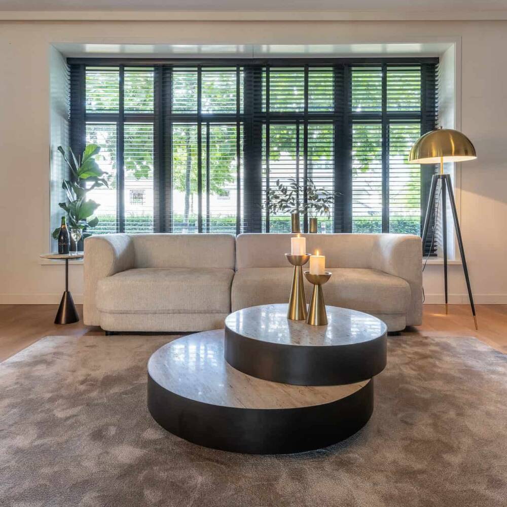 Kavos staliukas Avalon round layered, Lima Design, Richmond interiors,