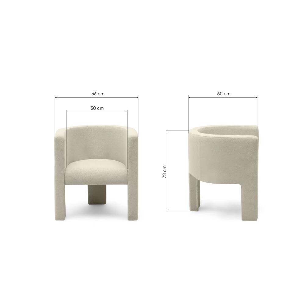 Kėdė – krėslas MILU, Lima Design, Valgomojo baldai,