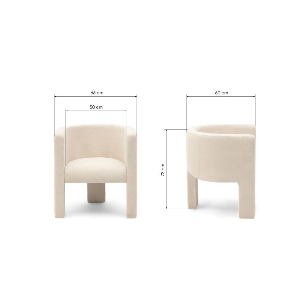 Kėdė – krėslas MILU, Lima Design, Valgomojo baldai,