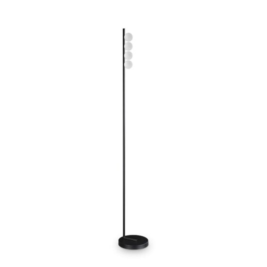 Toršeras LED PING PONG PT4 12W juodas, 313313, Lima Design, Ideal Lux,