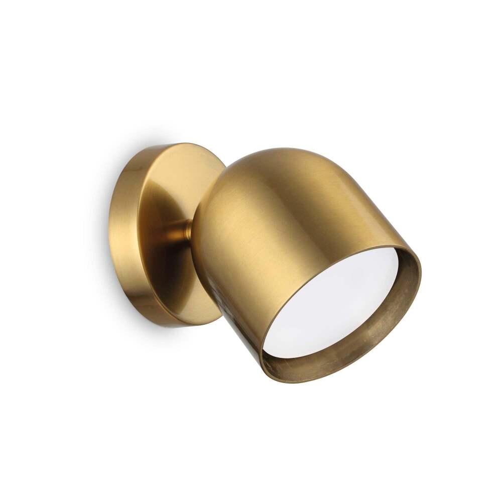 Sieninis šveistuvas DODO AP1 aukso spalvos, 314129, Lima Design, Ideal Lux,