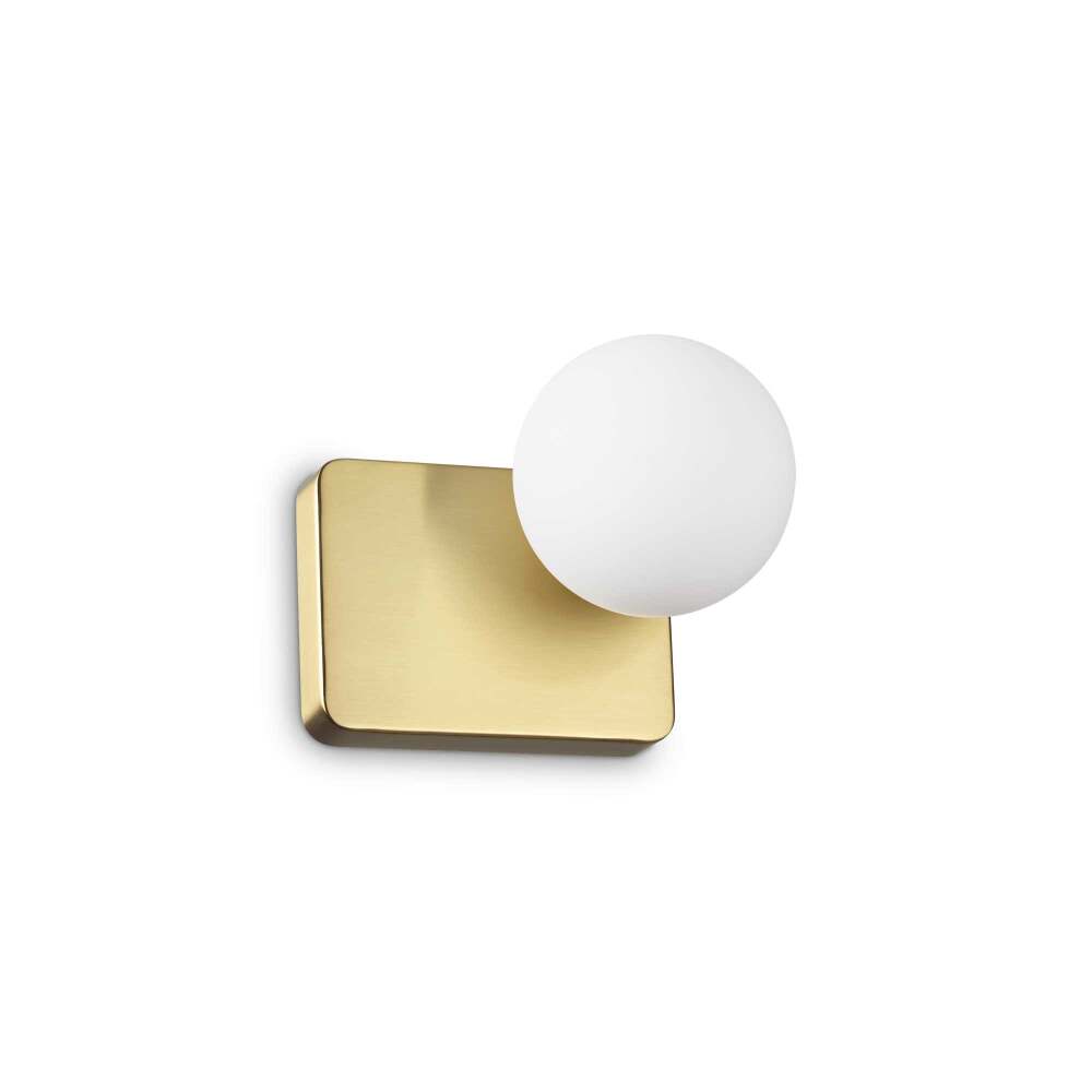 Sieninis šviestuvas PENTA AP1 aukso spalvos, 314334, Lima Design, Ideal Lux,