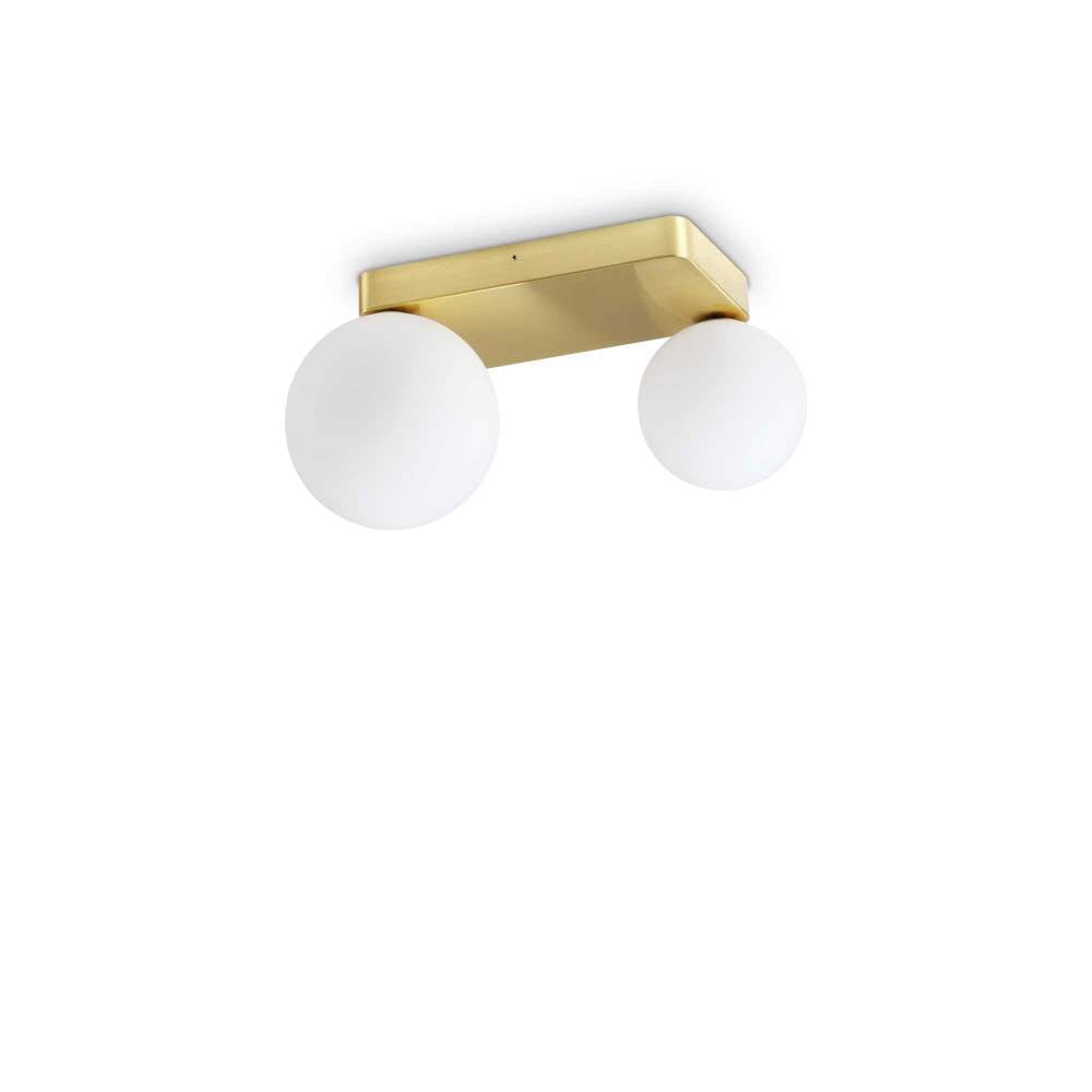 Lubinis | sieninis šviestuvas PENTA PL2 aukso spalvos, 314815, Lima Design, Ideal Lux,