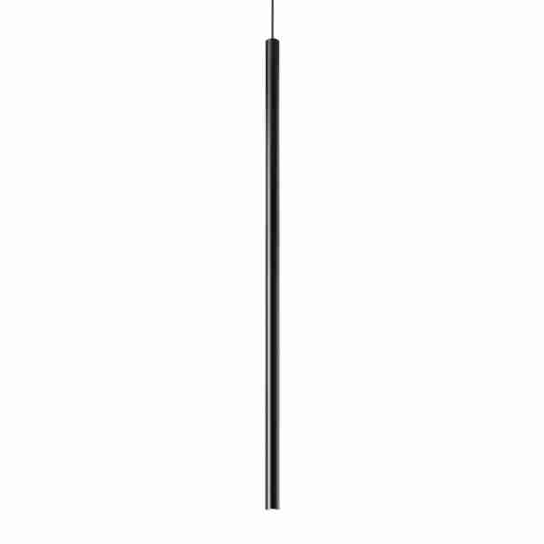 Pakabinamas LED šviestuvas ULTRATHIN SP d100 round juodas, 321783, Lima Design, Ideal Lux,