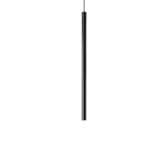Pakabinamas LED šviestuvas ULTRATHIN SP d040 round juodas, 321813, Lima Design, Ideal Lux,
