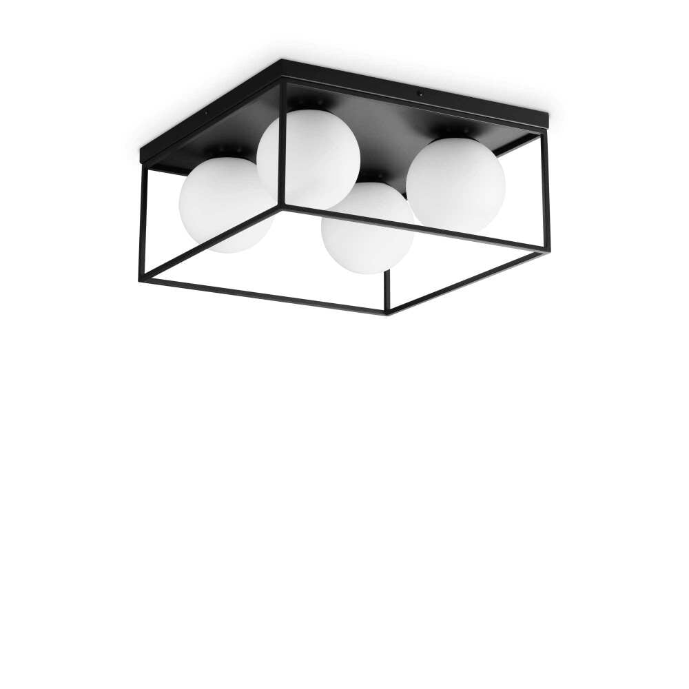 Lubinis šviestuvas LINGOTTO PL4 juodas, 327860, Lima Design, Ideal Lux,
