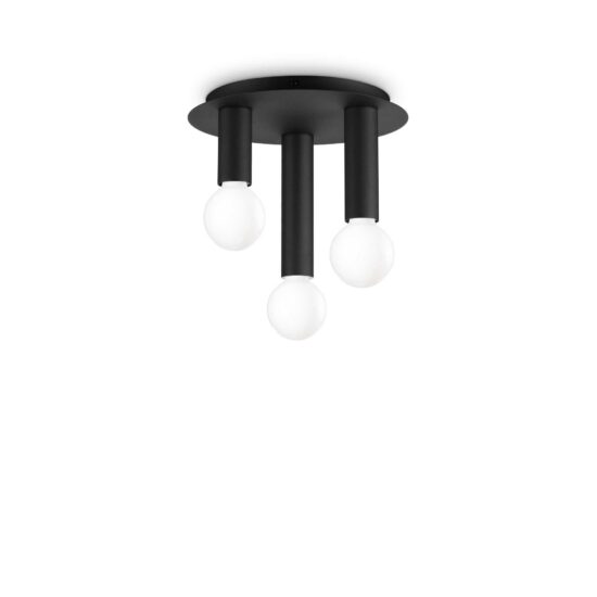 Lubinis šviestuvas PETIT PL3 juodas, 327952, Lima Design, Ideal Lux,