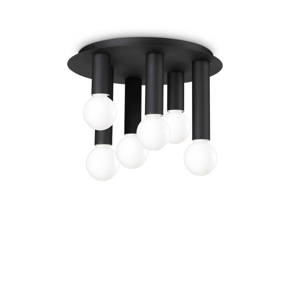 Lubinis šviestuvas PETIT PL6 juodas, 327976, Lima Design, Ideal Lux,