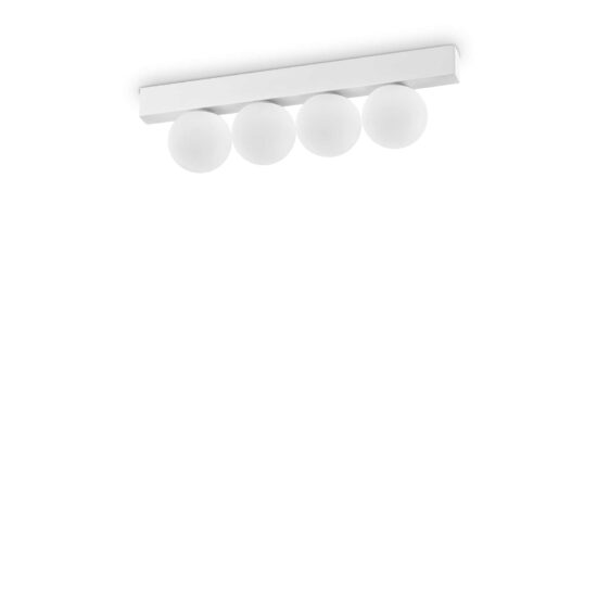 Lubinis LED šviestuvas PING PONG PL4 12W baltas, 328232, Lima Design, Ideal Lux,