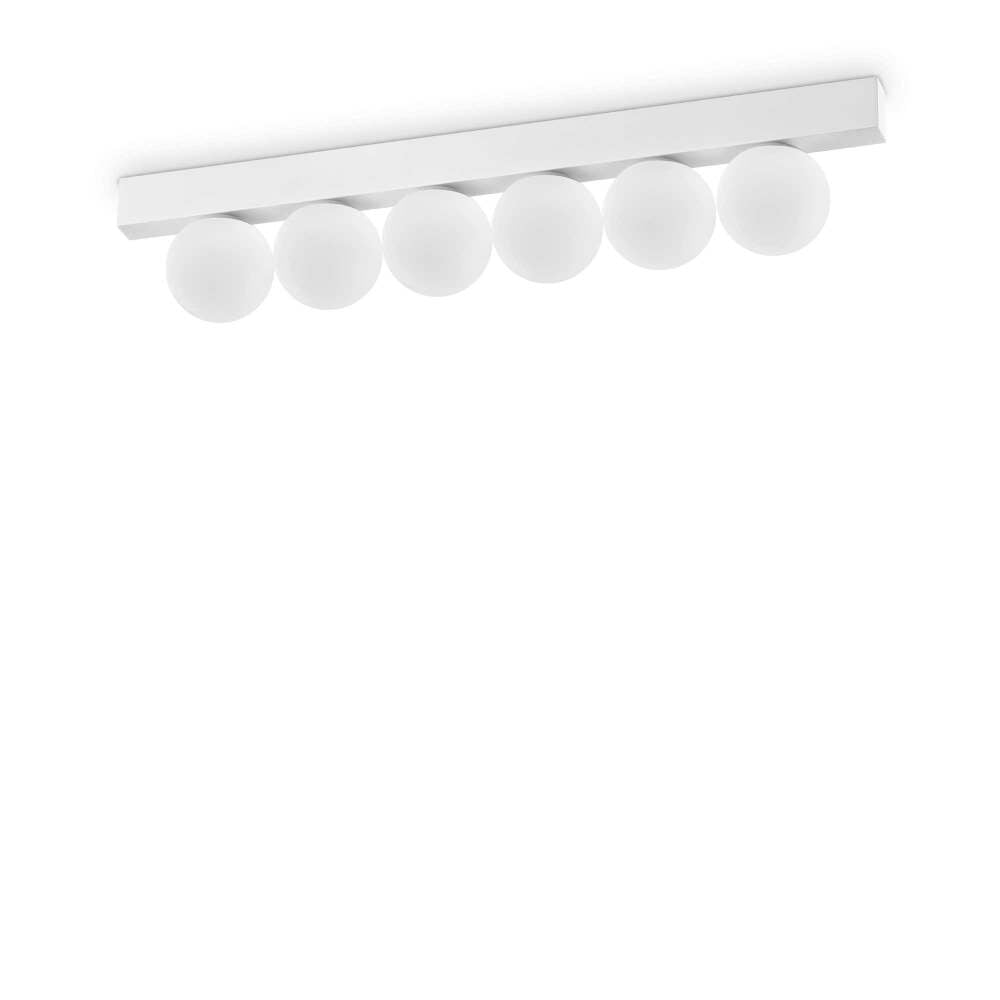 Lubinis LED šviestuvas PING PONG PL6 18W baltas, 328256, Lima Design, Ideal Lux,