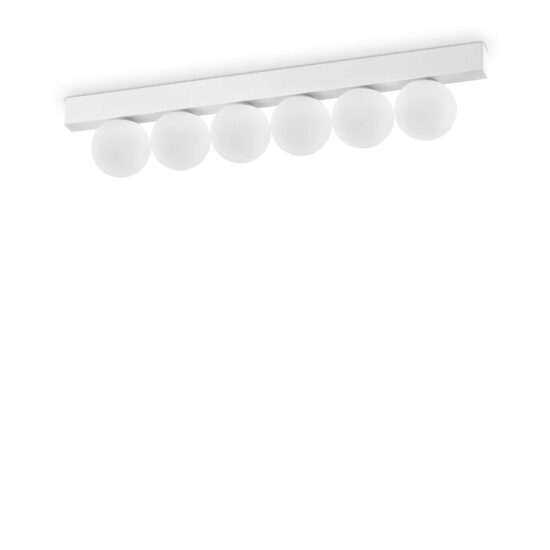 Lubinis LED šviestuvas PING PONG PL6 18W baltas, 328256, Lima Design, Ideal Lux,